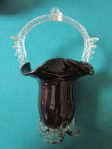 Murano Glass /S. Williams / Franz Walz Basket Jack In Pulpit - Magnifier... - $106.99