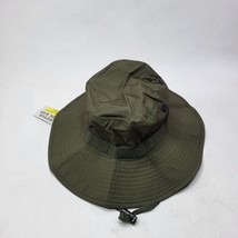 New Military Green Boonie Hat Cap Hot Weather Jungle Sun Hat Size 7 1/4 - £11.55 GBP