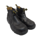 Dakota Men&#39;s 6&quot; Pull-On Aluminum Toe Safety Work Boots 6101 Black Size 10M - $56.99