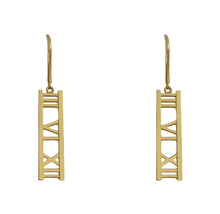 TIFFANY &amp; CO  Atlas Yellow Gold Earrings - £627.64 GBP