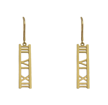 TIFFANY &amp; CO  Atlas Yellow Gold Earrings - £609.87 GBP