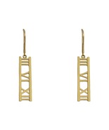 TIFFANY &amp; CO  Atlas Yellow Gold Earrings - £632.12 GBP