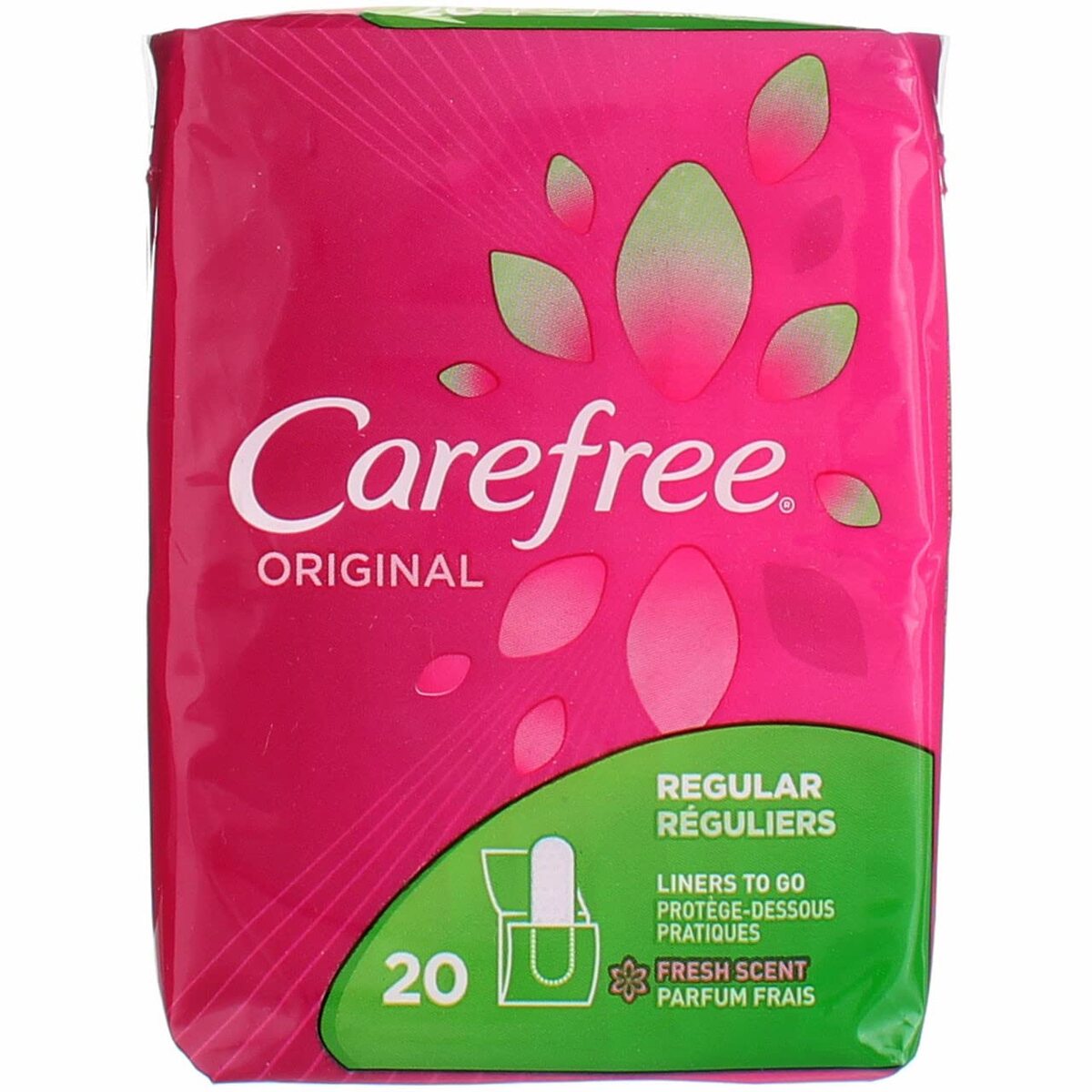 Carefree Regular Togo Scented, 20 ct , 1 Count - $9.89