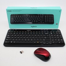 Logitech MK360 Wireless Keyboard and M325 Wireless Mouse with Unifying R... - $27.23