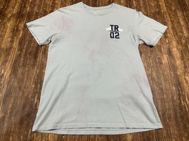 True Religion Men’s Light Blue w. Discoloration T-Shirt - Small - £2.73 GBP