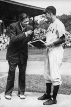 President George H.W. Bush Meets Babe Ruth Ny Yankees 1948 4X6 Photo Postcard - £5.08 GBP