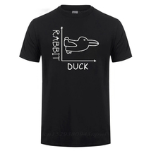 Matching Duck or Rabbit Fun Funny T shirt Tee - £13.36 GBP