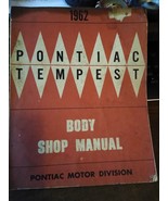 1962 pontiac &amp;  tempest body shop manual original front cover torn off - £11.65 GBP