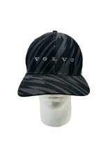 Volvo Gray Black Camo Snapback Cap Trucker Hat Outdoor Richardson - £9.55 GBP