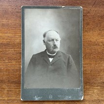 Antique Photo Portrait of Judge Warner H. Porter of Jefferson, Wisconsin - $29.69