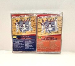 The Best of Old Time Piano Volume 1 &amp; 2 Cassette New in Shrink Wrap - $19.99