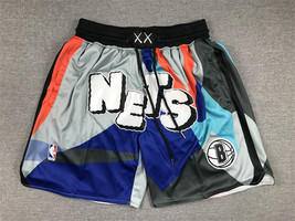 Brooklyn Nets Gray City Edition Classic Mesh Pockets Shorts - $31.20