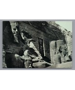 Temple of About Simbel Postcard Upper Egypt and Ethiopia Unposted PC - £4.65 GBP