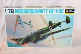 1/72 Scale Fujimi, Messerschmitt BF 110C Airplane Model Kit #16 BN Open box - $45.00