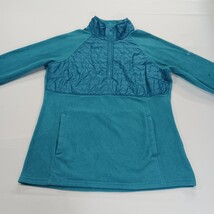 Columbia XK0193 Women's Turquoise 1/4 Zip Pullover Sweatshirt Jacket Size Medium image 13