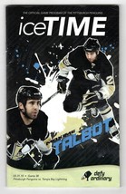 VINTAGE Mar 31 2010 Pittsburgh Penguins vs Tampa Bay Program Mike Smith ... - $14.84