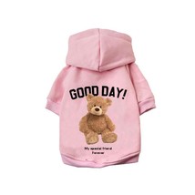 Lothes warm dog hoodies for chihuahua design cartoon bear sweatshirt puppy small medium thumb200