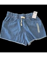OshKosh B’gosh  ~ Girl&#39;s Size 12 ~ Elastic Waistband ~ Cutoff ~ Blue Shorts - $285.35 MXN