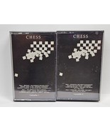 Cassette Chess Original London Cast Musical Two Tape Set RCA 1984 - $17.71 CAD
