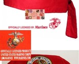 US MARINES USMC SEAL FITTED LINED Tied Bandana HEAD WRAP DO DOO RAG Skul... - $13.99