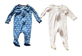 Baby Boy Clothing Lot 0-6M Cloud Island Carter’s Janie & Jack Mayoral 9pc image 2