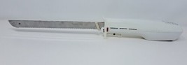 General Electric Slicing Knife EK14BV White w Box Works GE Canada Double... - £16.12 GBP