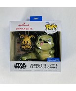 Hallmark Funko Pop Jabba the Hutt &amp; Salacious Crumb Star Wars Christmas ... - $17.99