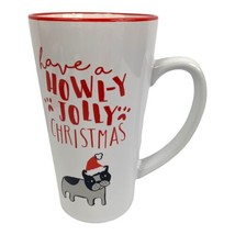 French Bulldog Christmas Mug &quot;have a Howl-y jolly Christmas&quot; Cup Latte Gift - $19.75