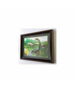 Dinosaur Panorama Framed Print Museum Mural - $83.94 CAD+