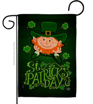 Lucky Leprechaun - Impressions Decorative Garden Flag G192417-BO - £15.96 GBP