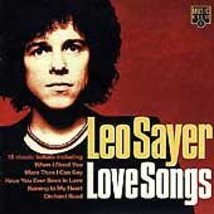 Leo Sayer Love Songs CD Pre-Owned - £12.34 GBP