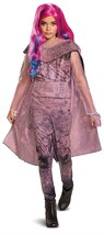 NWT Audrey Descendants 3 Halloween Costume Disney Small 4-6X Jumpsuit Cape Glove - £20.21 GBP