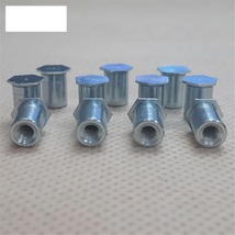 1000pcs BSO-M6-25 Blind Threaded Standoffs Feigned Crimped Sheet Metal Standoff image 2
