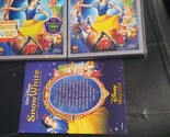 Snow White and Seven Dwarfs (DVD, BLU-RAY 3-Disc) NEW +SLIP+ LENTICULAR ... - $9.89