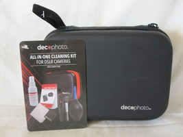 Deco Photo All-In-One Cleaning kit for DSLR Cameras w/ Black Case - Bran... - £9.59 GBP