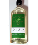 Bath and Body works STRESS RELIEF Aromatherapy Body Wash Foam Bath showe... - $376.14 MXN