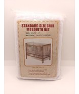 Standard Size Crib Mosquito Net 59&quot; X 30&quot; X 30&quot; Fine Mesh Bug Insect Net - $14.95