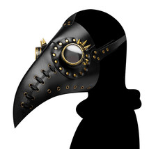 Halloween Steampunk Plague Birdmouth Doctor Prom Party Headgear Mask - £53.36 GBP