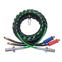 VEVOR 15FT Semi Truck Air Lines Kit, 3-in-1 Air Hoses &amp; ABS Power Line f... - $162.59