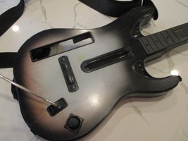Nintendo Wii Guitar Hero sunburst red octane Wireless Guitar 95455-805 faded - £79.74 GBP