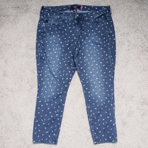 Torrid Denim Women&#39;s Size 16 Mid-Rise 5-Pocket Blue Ankle Jeans - £17.67 GBP