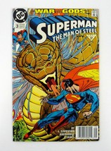 Superman The Man Of Steel #3 DC Comics War of the Gods Chapter 3 NM+ 1991 - $2.22