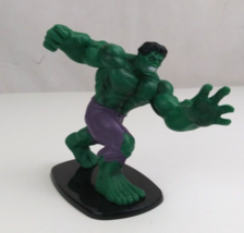 2012 Marvel The Incredible Hulk 4.5&quot; Collectible Action Figure On Stand - £7.76 GBP