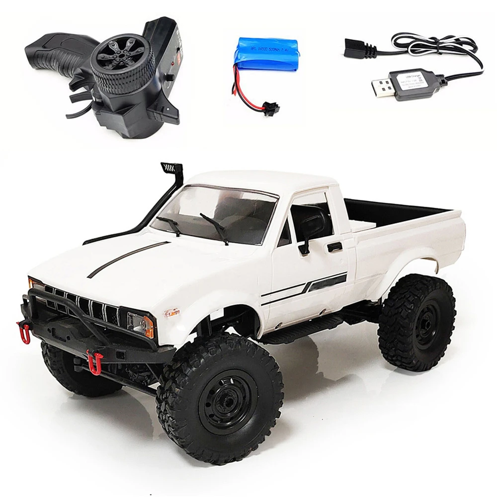 Wpl C24-1 Upgrade Full Scale 1:16 Rc Car 4WD Radio Control Off-Road Car Rtr Kit - £20.79 GBP+