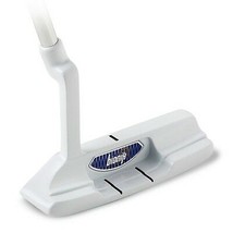 New Classic 34&quot; Blade White Hot Made Ghost Putter Golf Club Taylor Fit Blue Grip - £44.27 GBP