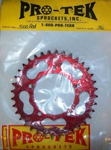 Pro tek Rear Sprocket 520 Pitch Ducati 1988 1989 851 SP 36T Red - £23.46 GBP