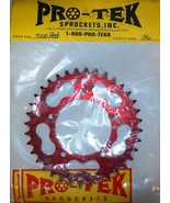 Pro tek Rear Sprocket 520 Pitch Ducati 1988 1989 851 SP 36T Red - $40.60 CAD