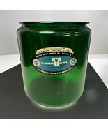 Vintage 7.5&quot;x7&quot; Dark Green Glass Jar PRAK-T-KAL VAPORIZER HUMIDIFIER NO.... - $37.89 CAD