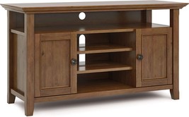 Amherst Solid Wood Universal Tv Media Stand, 54 Inch Wide,, From Simplihome. - £447.12 GBP