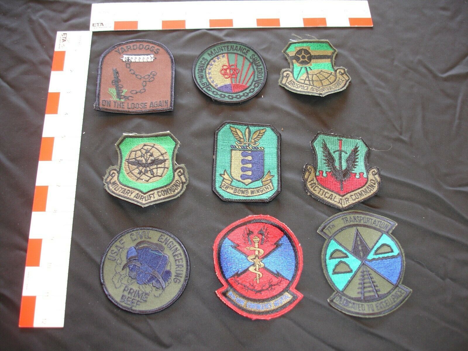Primary image for US Air Force patch set collection 9 patches